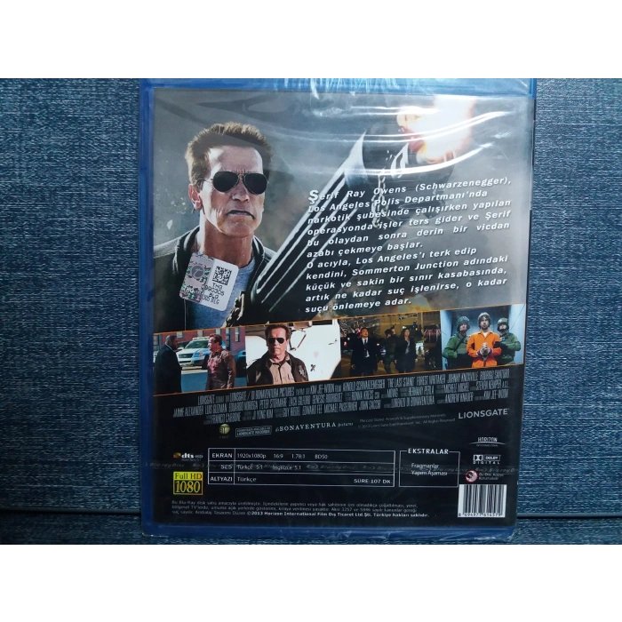 GEÇİT YOK LAST STAND FİLM BLURAY (SIFIR)