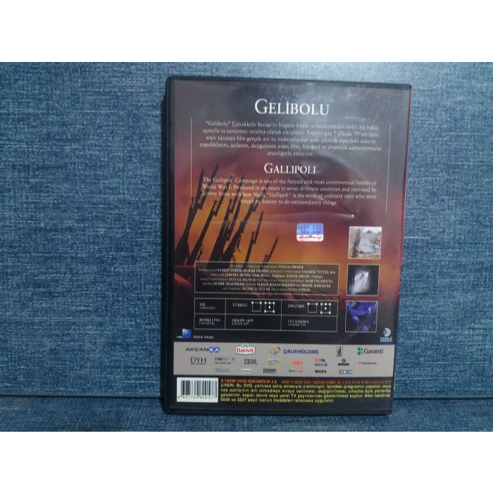 GELİBOLU DVD FİLM