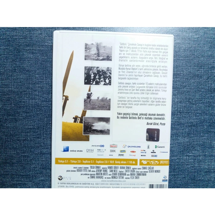 GELİBOLU TOLGA ÖRNEK DVD FİLM