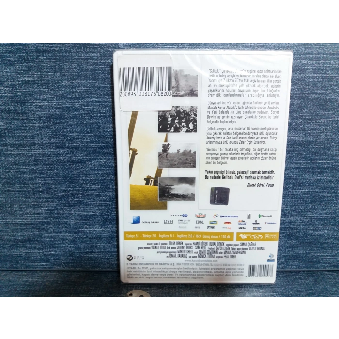 GELİBOLU TOLGA ÖRNEK DVD FİLM (SIFIR)