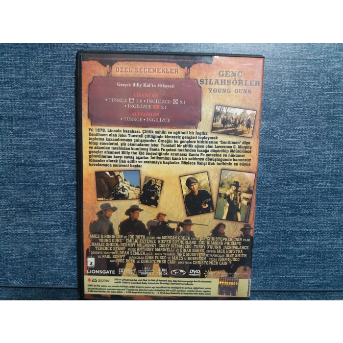 GENÇ SİLAHŞÖRLER DVD FİLM
