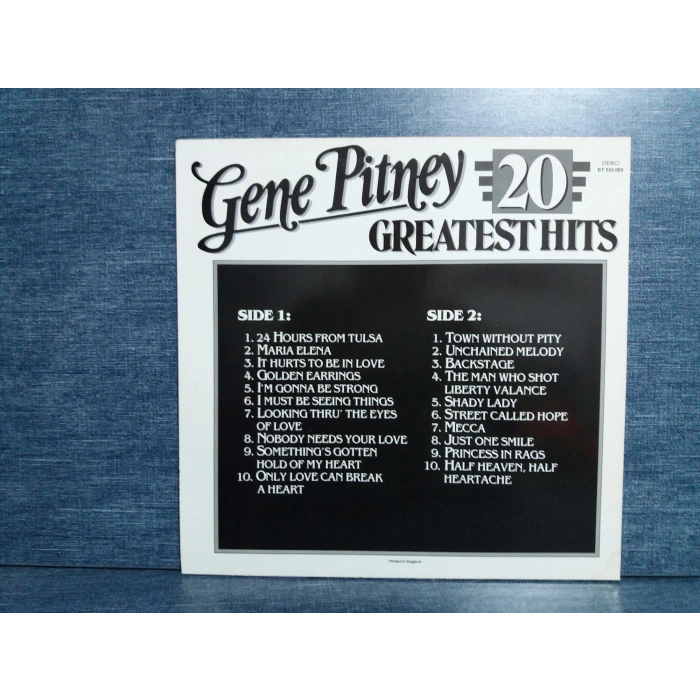GENE PITNEY 20 GREATEST HITS