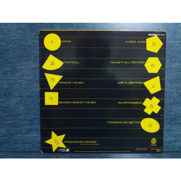 GENESIS MAMA MUSIC LP ALBUM