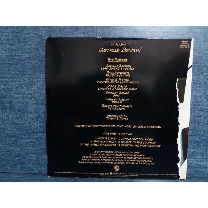 GEORGE BENSON IN FLIGHT MUSIC LP