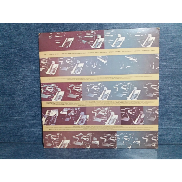 GEORGE DUKE FROM ME TO YOU MUSIC LP