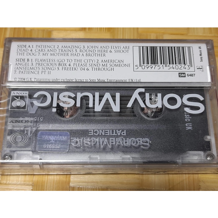 GEORGE MICHAEL PATIENCE MÜZİK KASET