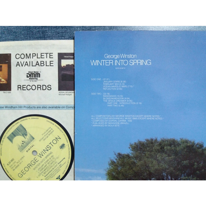 GEORGE WINSTON WINTER INTO SPRING MUSIC LP