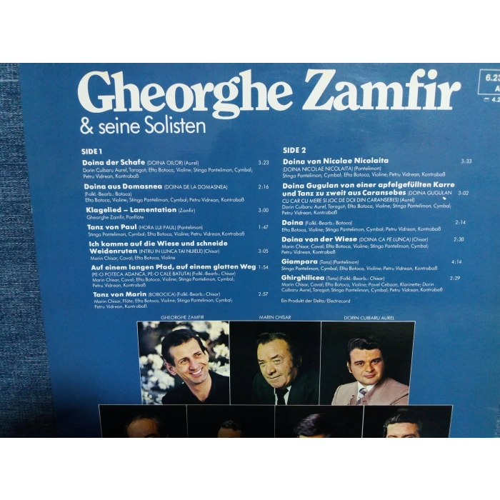 GEORGHE ZAMFIR SEINE SOLISTEN MUSIC LP