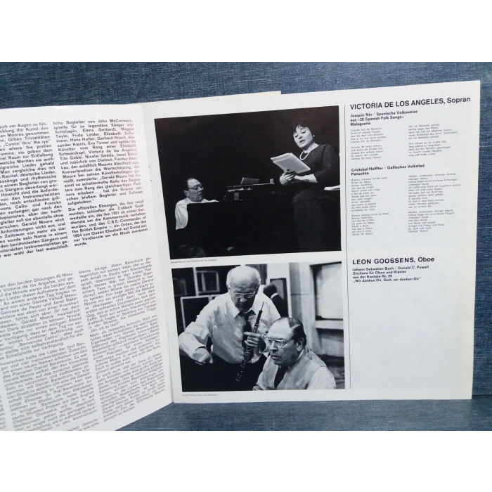 GERALD MOORE GEWIDMET MUSIC LP