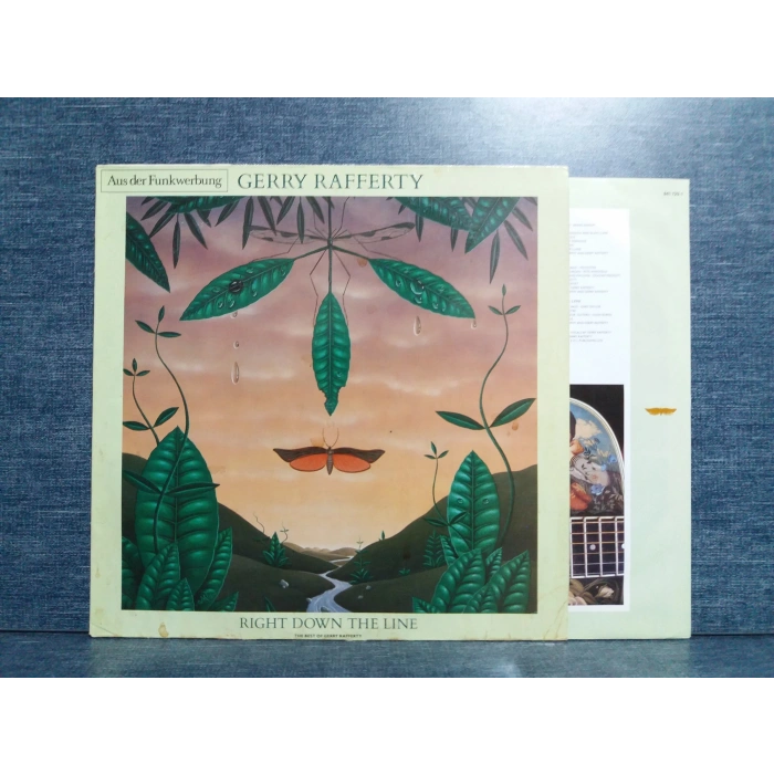 GERRY RAFFERTY RIGHT DOWN THE LINE LP