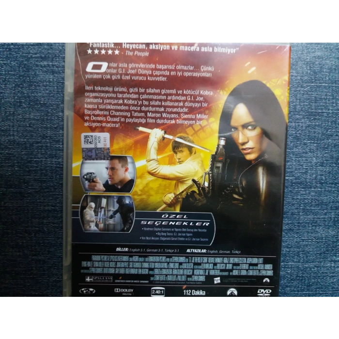 G.I JOE KOBRANIN YÜKSELİŞİ DVD FİLM