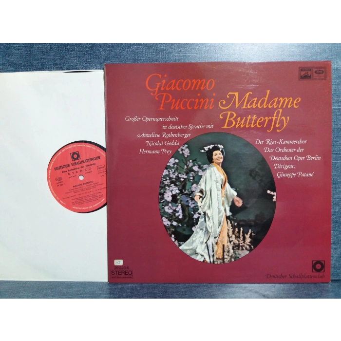 GIACOMO PUCCINI MADAME BUTTERFLY  LP