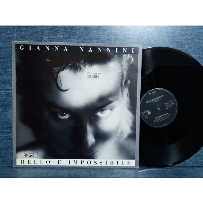 GIANNA NANNINI BELLO E IMPOSSIBILE MAXI LP