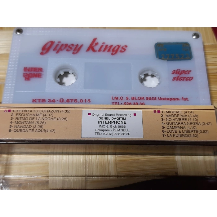 GIBSY KINGS LOVE LIBERTE MÜZİK KASET