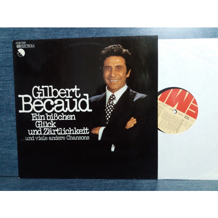 GILBERT BECAUD CHANSONS MUSIC LP