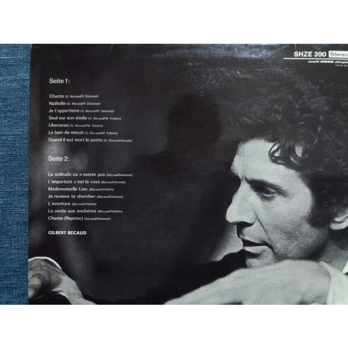 GILBERT BECAUD WELTERFOLGE MUSIC LP