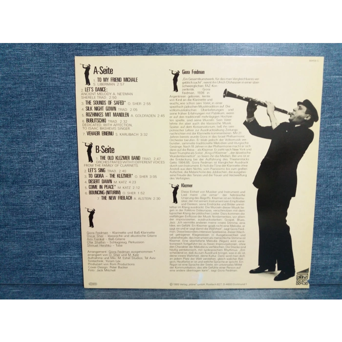 GIORA FEIDMAN VIVA EL KLEZMER MUSIC LP