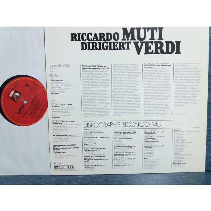 GIUSEPPE VERDI RICCARDO MUTI DRIGERT