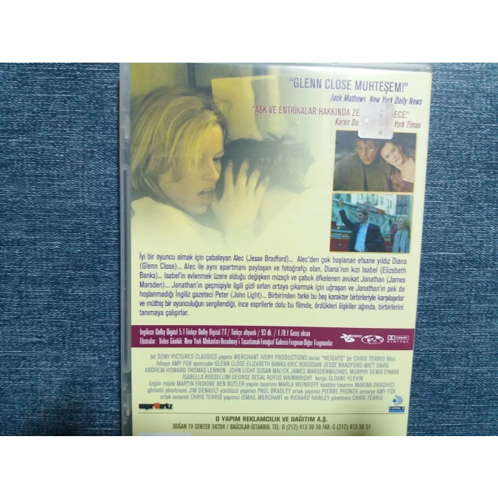 GİZLİ İLİŞKİLER HEIGHTS DVD FİLM