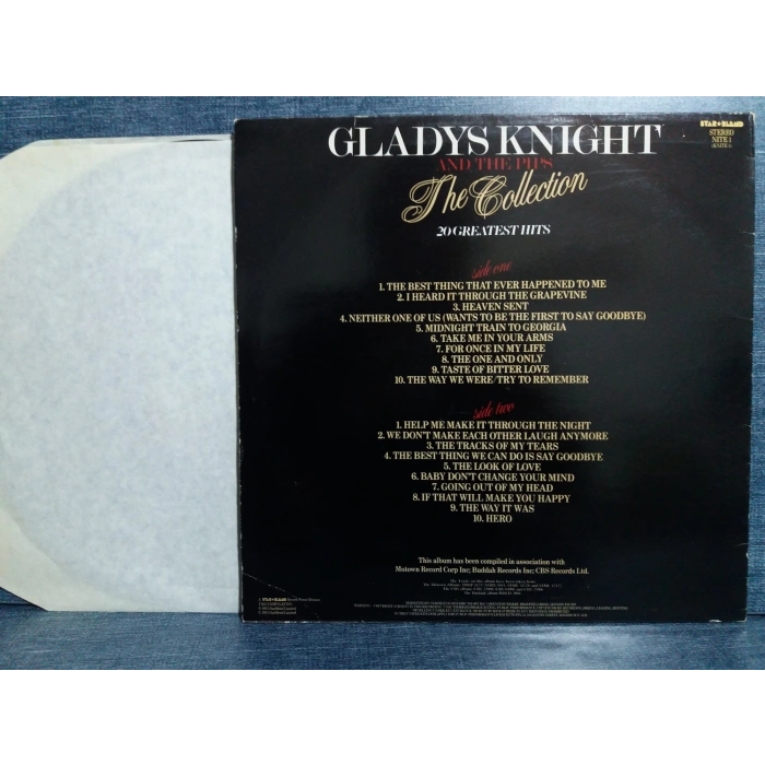 GLADYS KNIGHT THE COLLECTION MUSIC LP