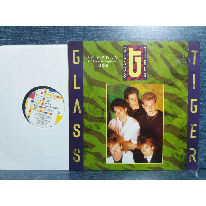GLASS TIGER SOMEDAY MAXI LP