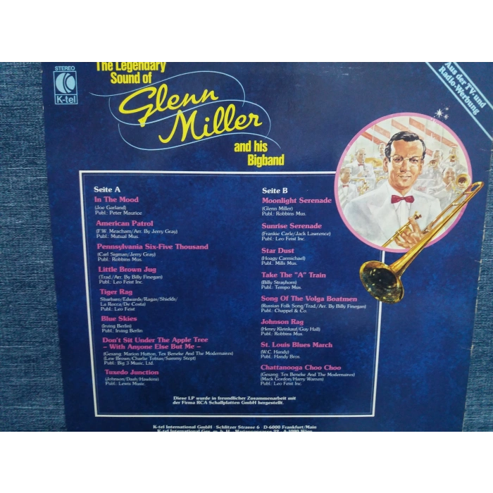 GLENN MILLER LEGENDARY MUSIC LP