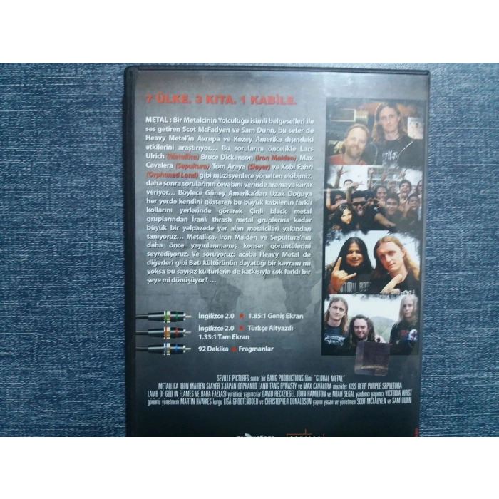 GLOBAL METAL DVD FİLM