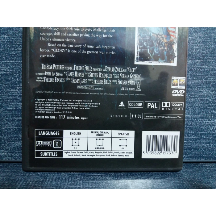 GLORY  DVD FİLM