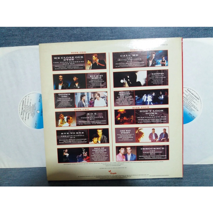 GO WEST BANGS & CRASHES  MUSIC 2 LP