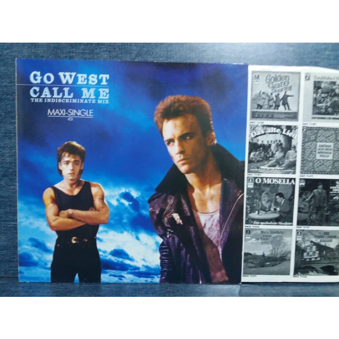 GO WEST CALL ME  MAXI LP