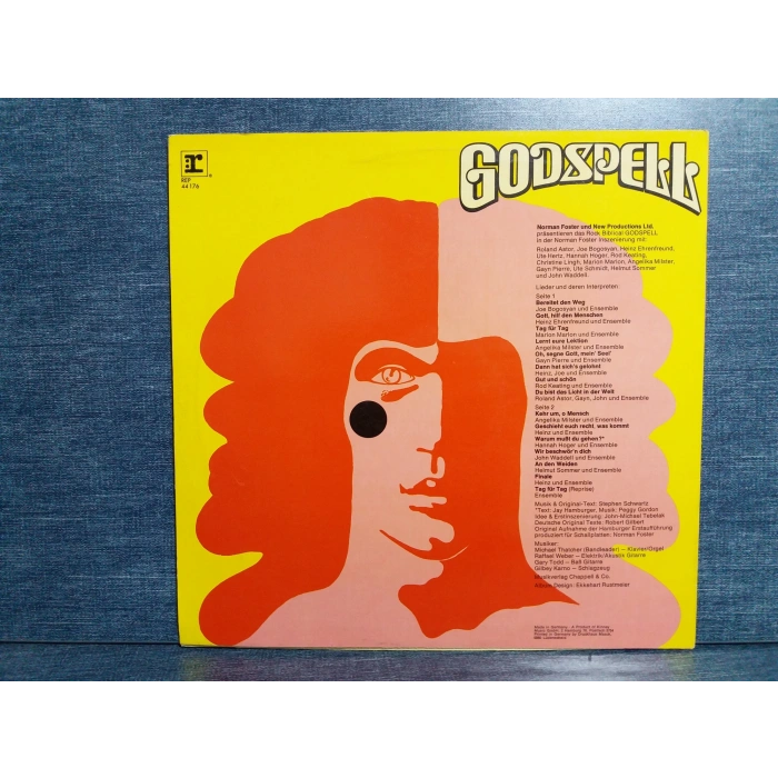 GODSPELL MUSICAL SOUNDTRACL LP
