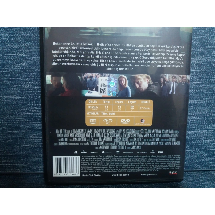 GÖLGEDE DANS SHADOW DANCER DVD FİLM