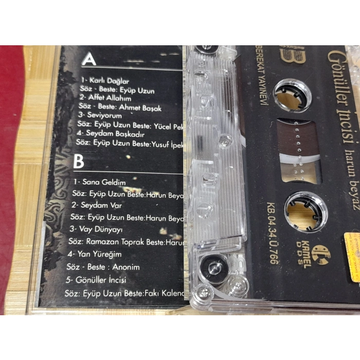 GÖNÜLLER İNCİSİ MÜZİK KASET