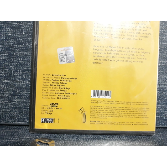 GOYA MELEKLER VE ŞEYTANLAR DVD FİLM (SIFIR)