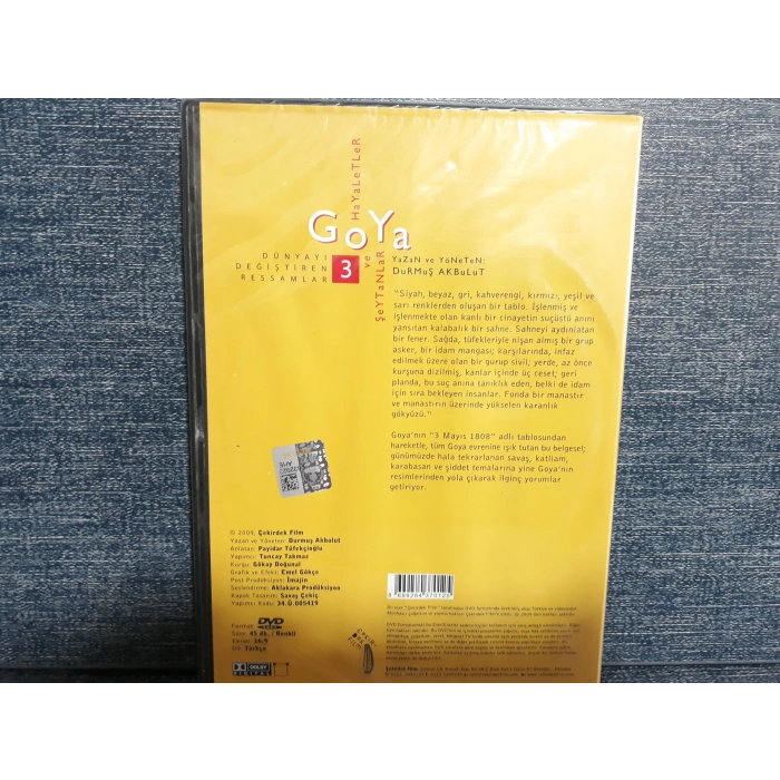 GOYA MELEKLER VE ŞEYTANLAR DVD FİLM (SIFIR)