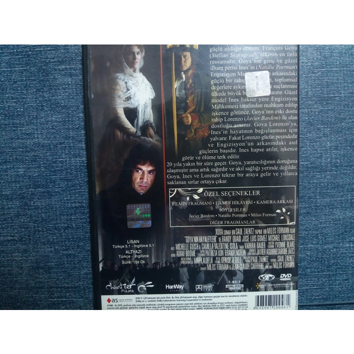 GOYANIN HAYALETLERİ DVD FİLM