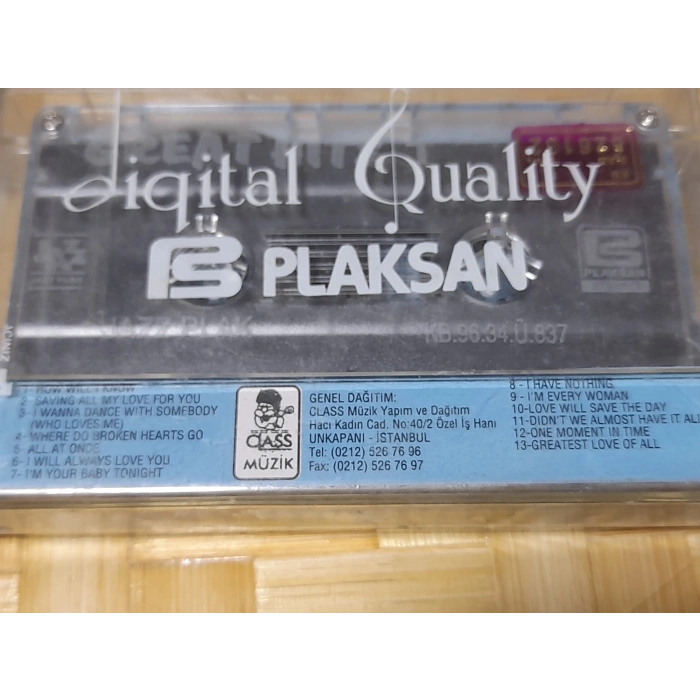 GREAT HİTS 1 MÜZİK KASET