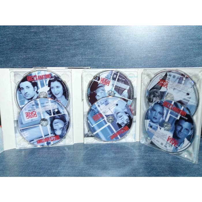 GREYS ANATOMY SECOND SEASON DVD BOX (İNGİLİZCE-6 CD)