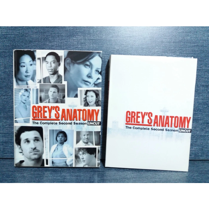 GREYS ANATOMY SECOND SEASON DVD BOX (İNGİLİZCE-6 CD)
