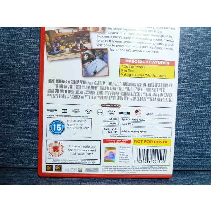 GUESS WHO  DVD FİLM (İNGİLİZCE)