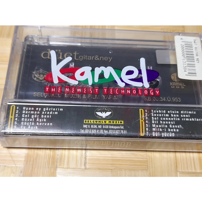GUITAR NEY DÜET MÜZİK KASET