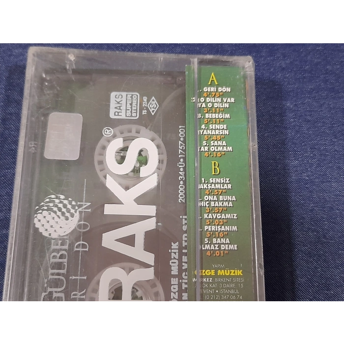 GÜLBEN GERİ DÖN MÜZİK KASET