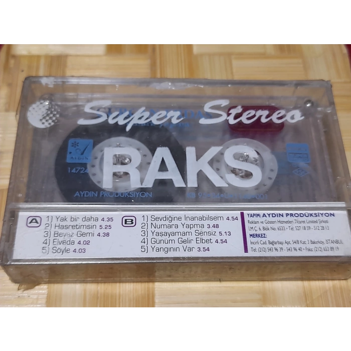 GÜRCAN ERDAŞ NUMARA YAPMA MÜZİK KASET