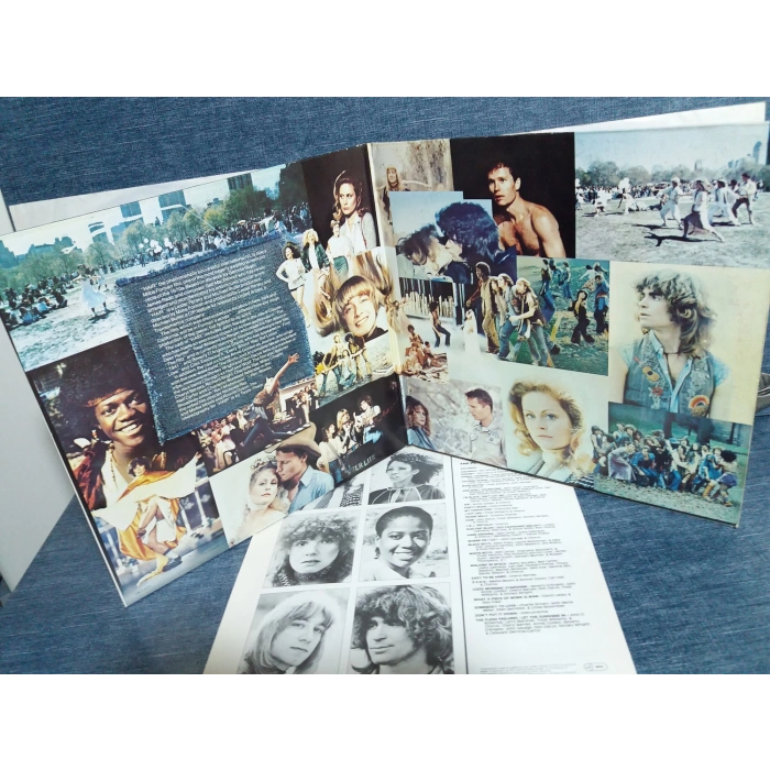 HAIR SOUNDTRACK MUSICAL FILM MUSIC LP