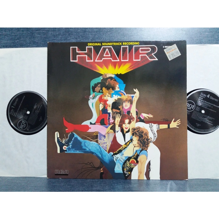 HAIR SOUNDTRACK MUSICAL FILM MUSIC LP