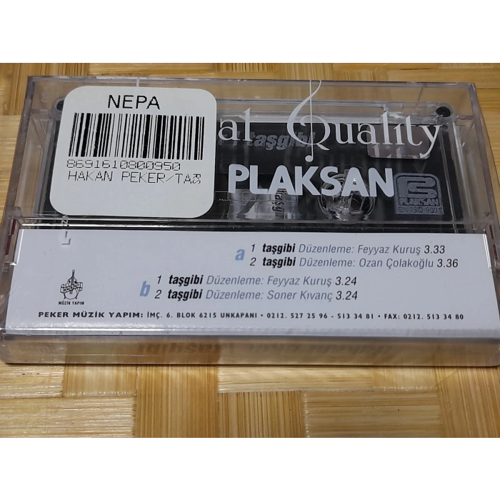 HAKAN PEKER TAŞ GİBİ MÜZİK KASET