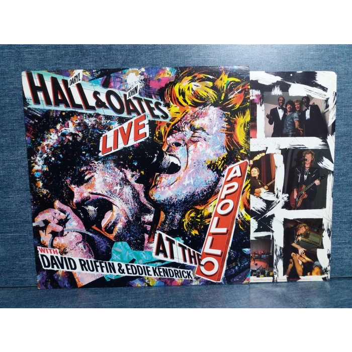 HALL OATES LIVE AT THE APOLLO MUSIC LP