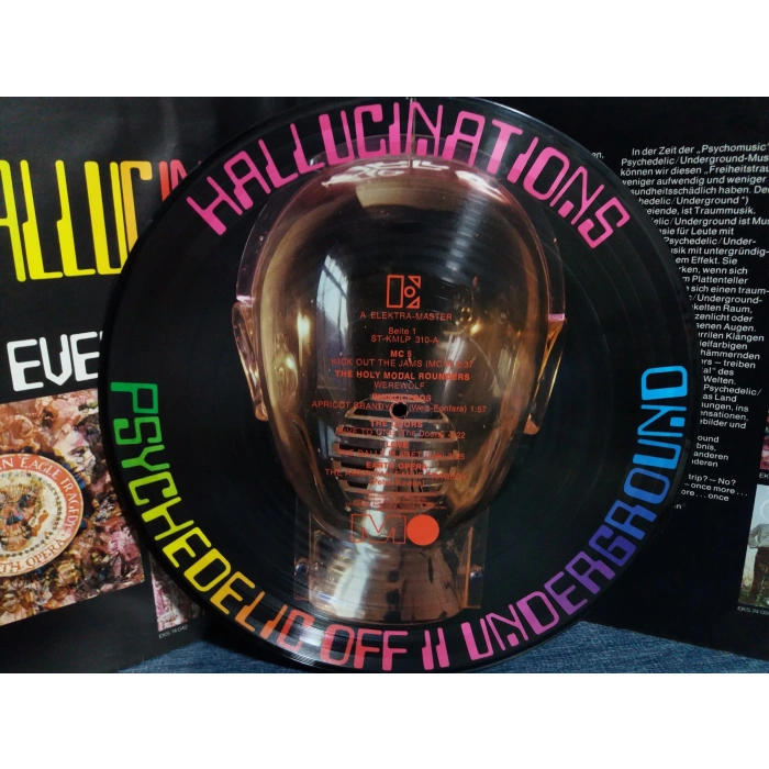 HALLUCINATIONS Psychedelic Underground PICTURE LP
