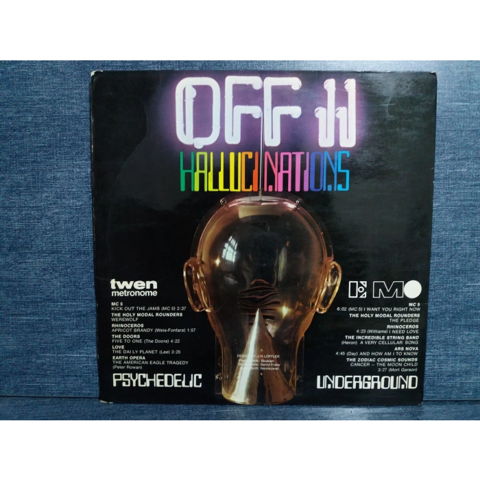 HALLUCINATIONS Psychedelic Underground PICTURE LP