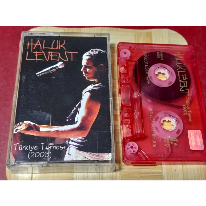 HALUK LEVENT TÜRKİYE TURNESİ MÜZİK KASET